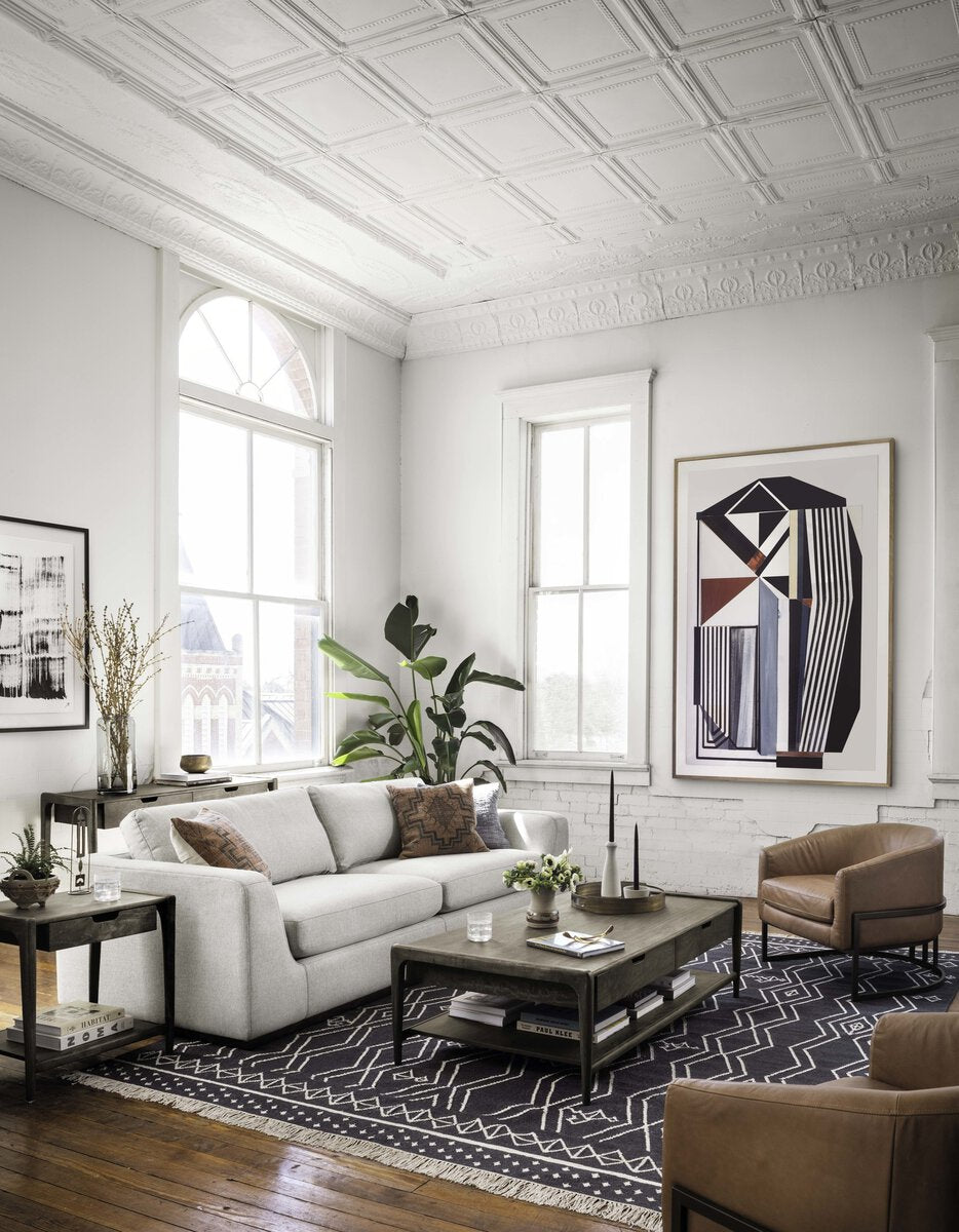 Valeria End Table - Aged Brown