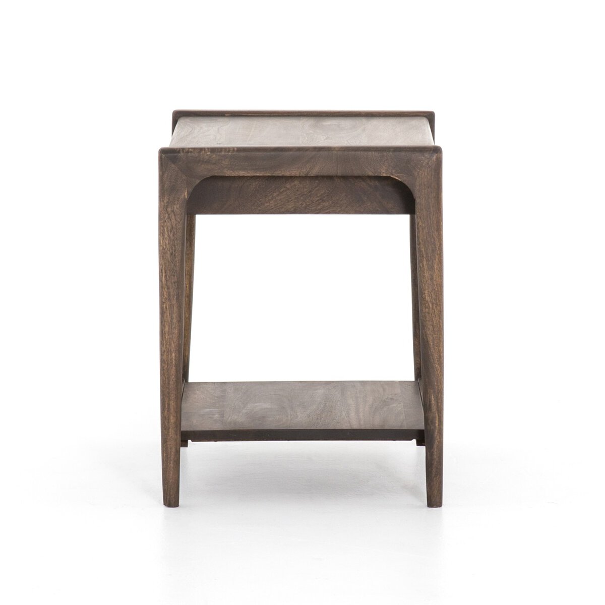 Valeria End Table - Aged Brown