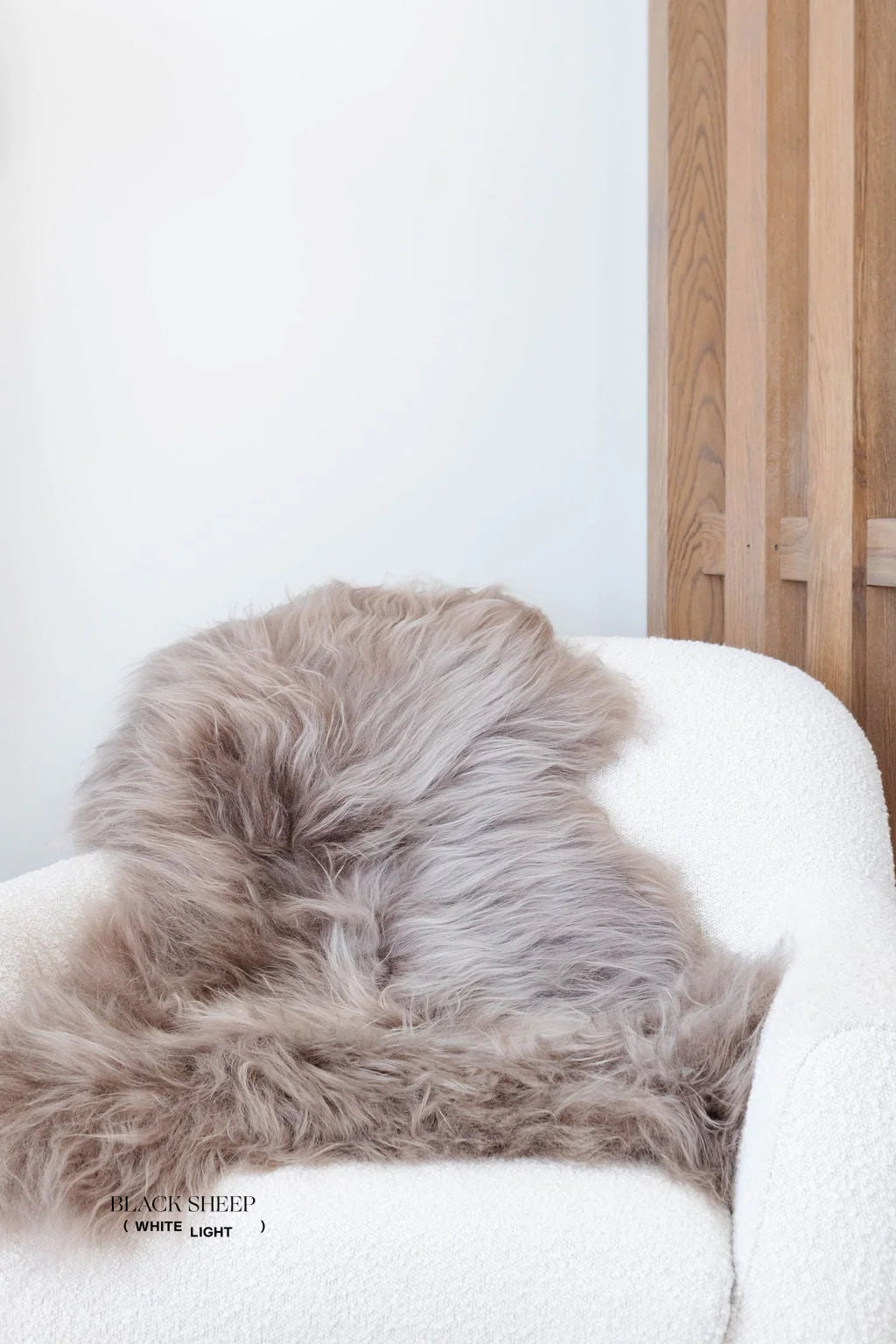 Icelandic Sheepskin- Taupe Approximately 2' x 3'