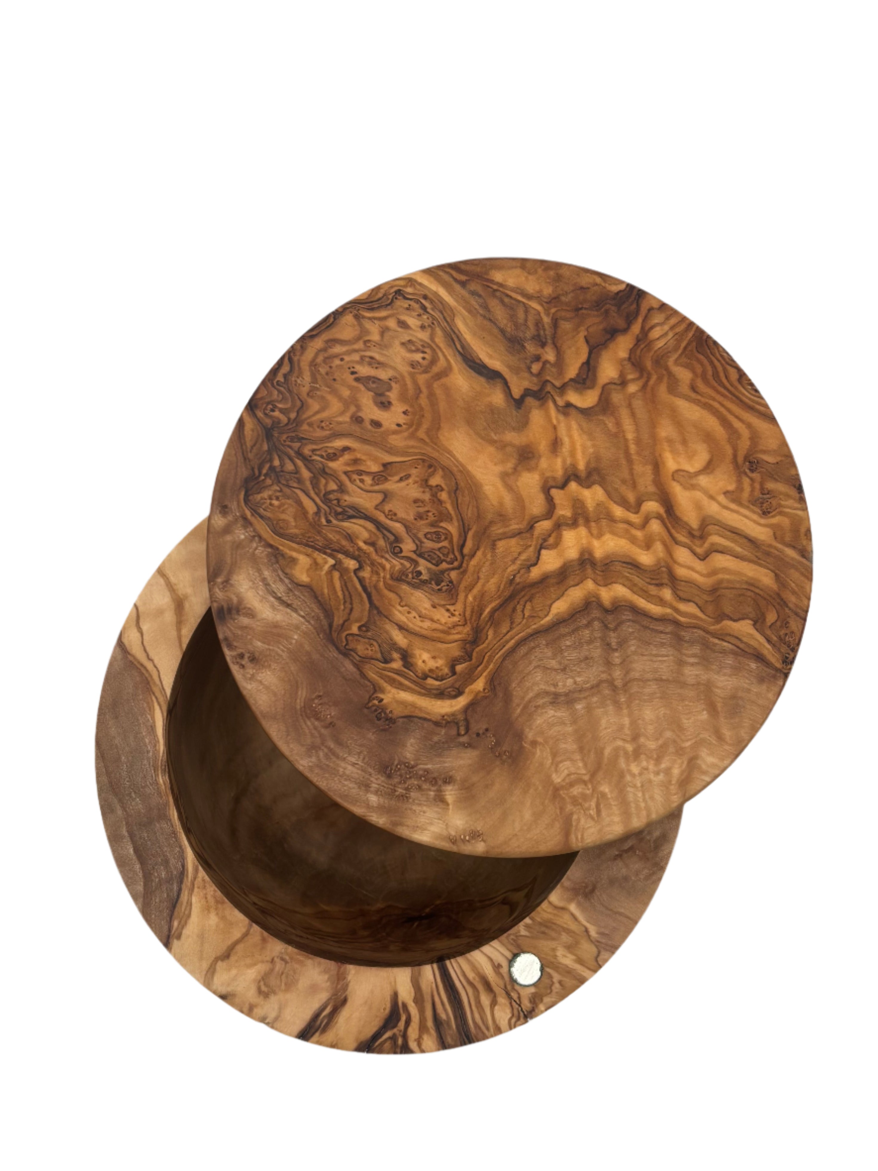 Olive Wood Condiment Pig