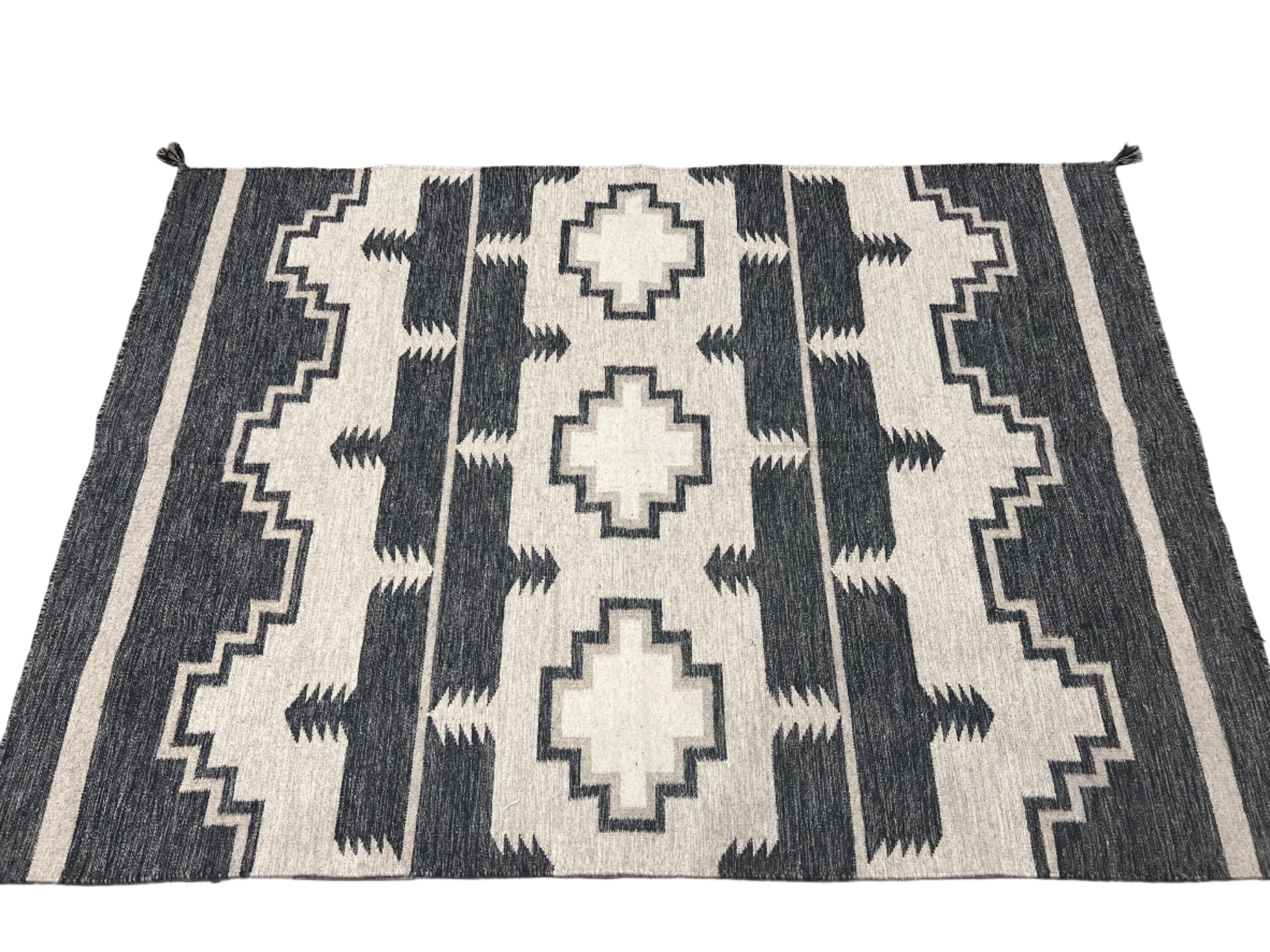 Grey Wool Tribal Berber Rug
