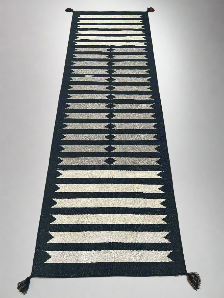 Gradient Tribal Berber Wool Runner