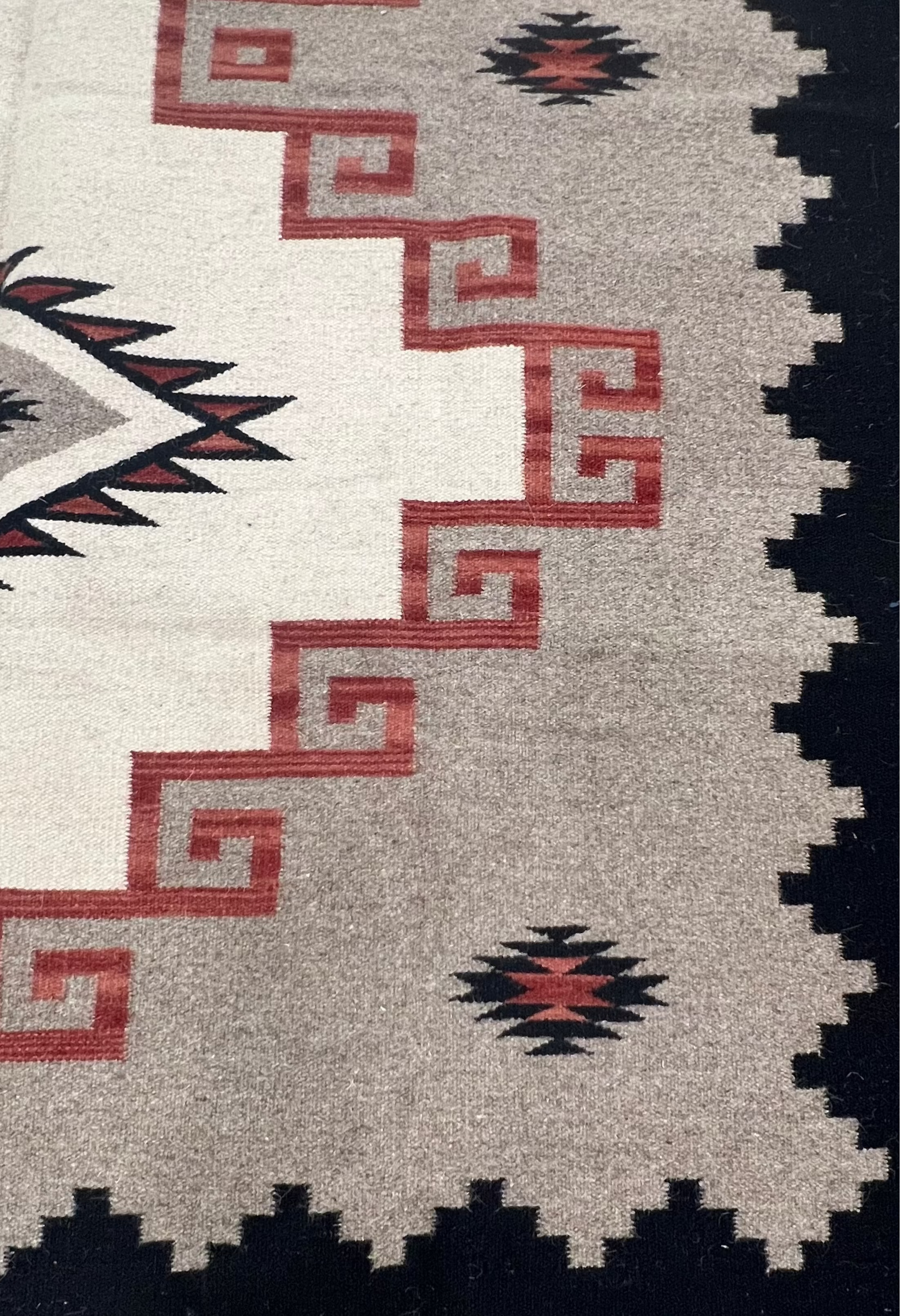 Geometric Tribal Berber Wool Rug