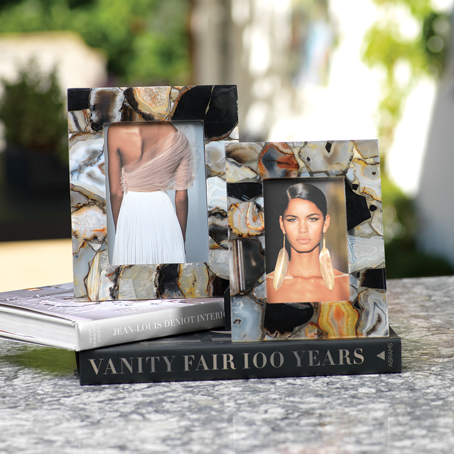 Bahia Agate Photo Frame