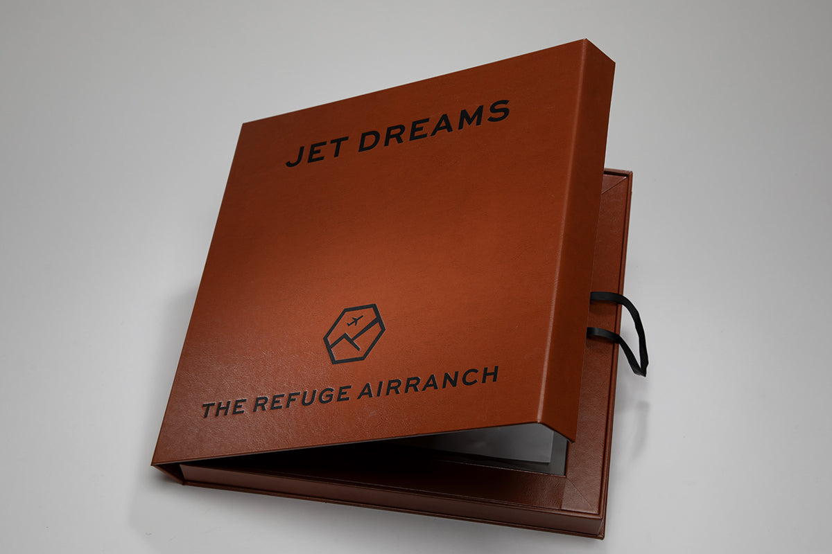 Jet Dreams Book- Collector's Edition with Leather Case