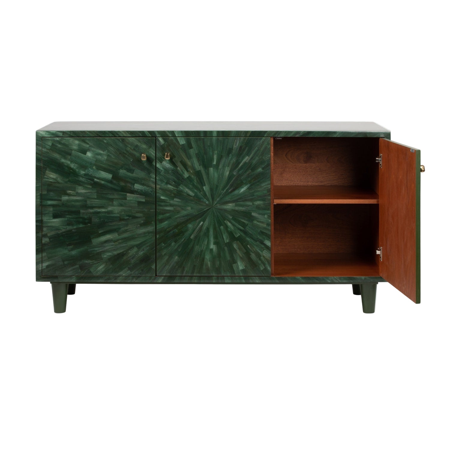 Torion Dark Green Sideboard Cabinet