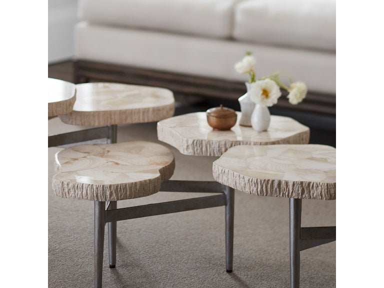 Merced Fossilized Clam 2 Top Table