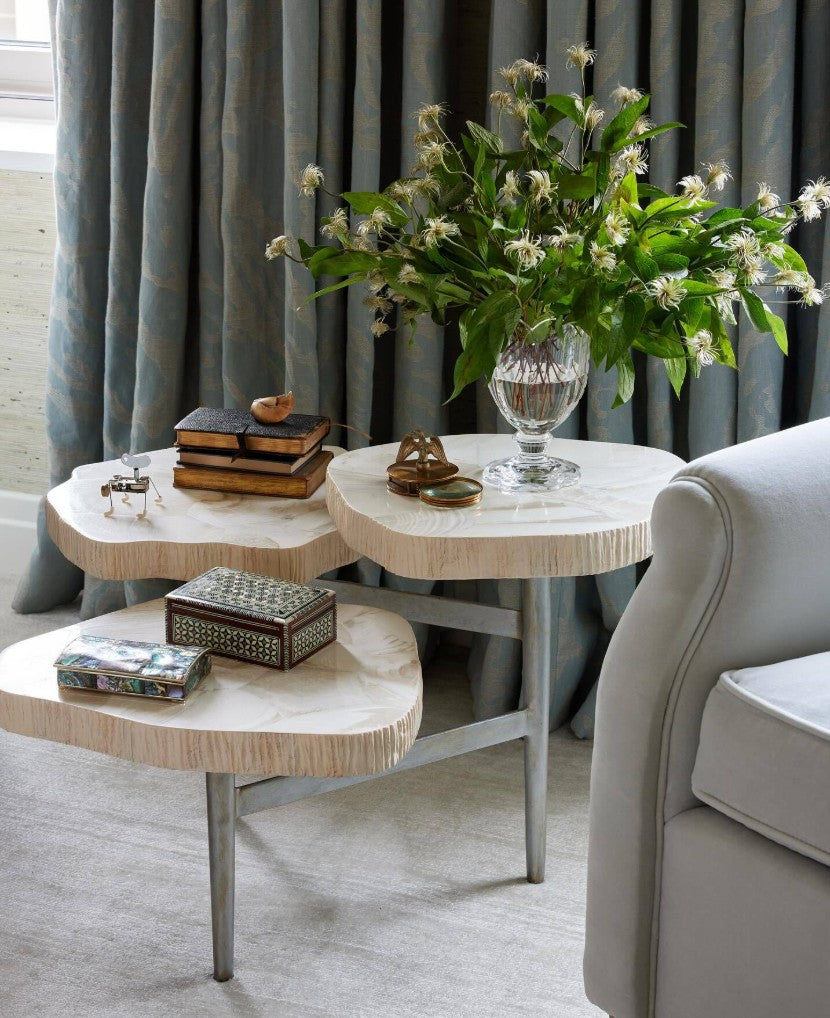 Merced Fossilized Clam 3 Top Table