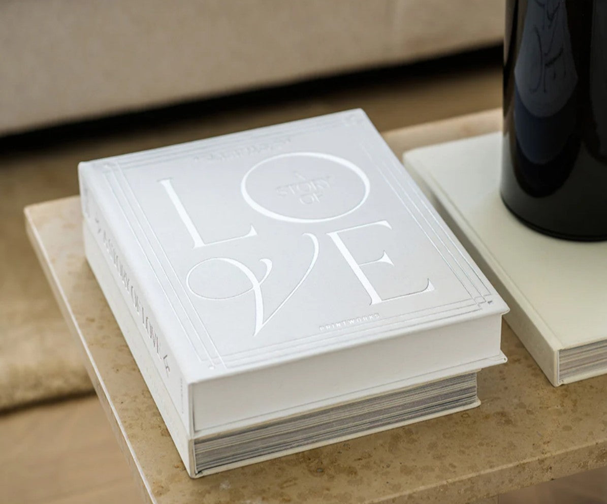A Story of Love Coffee Table Book Wedding Album