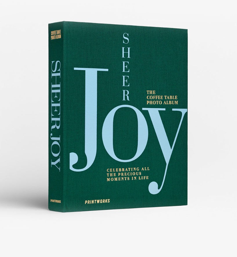 Sheer Joy Coffee Table Photo Album Book
