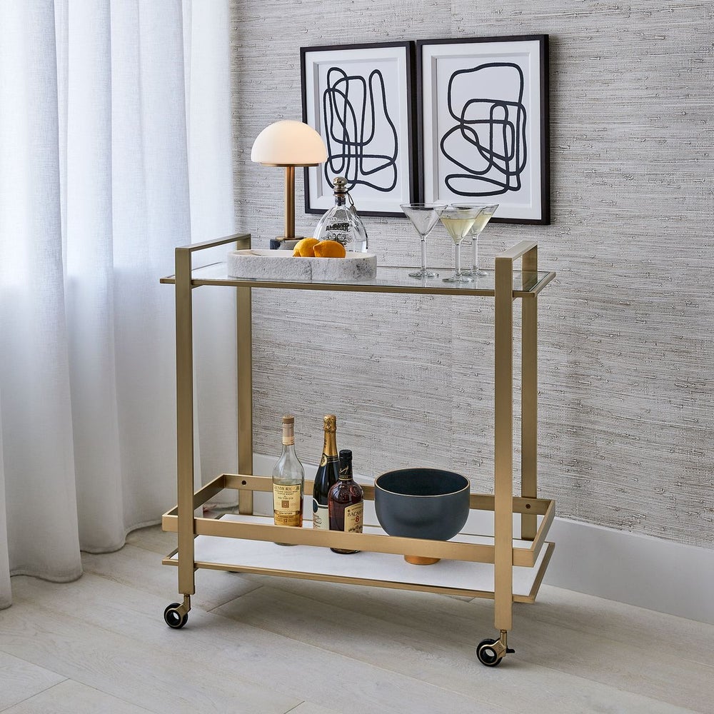 Roll Along Bar Cart