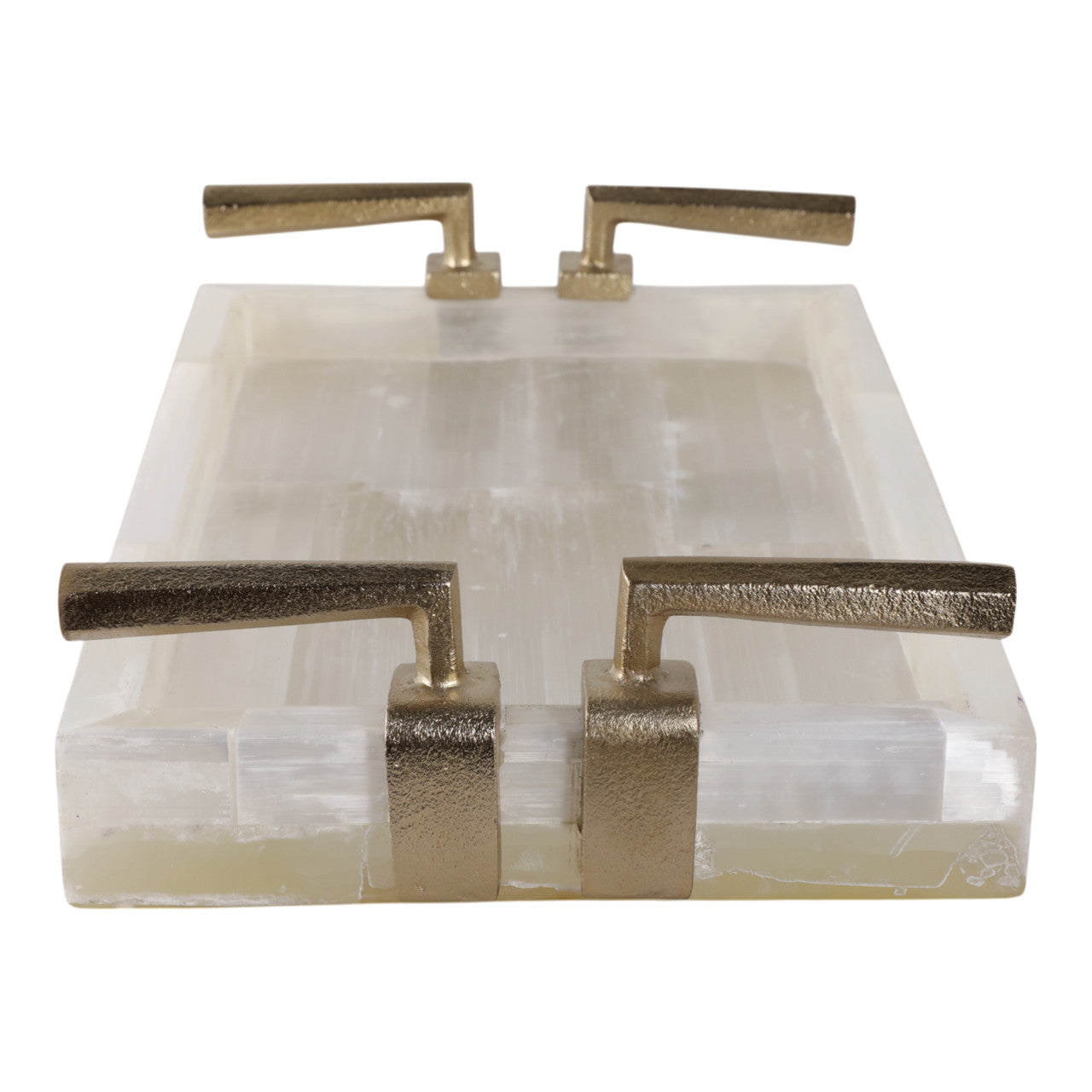 14" Surrey Selenite Tray