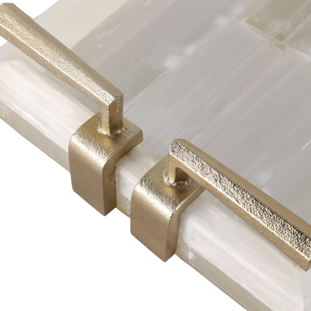 14" Surrey Selenite Tray