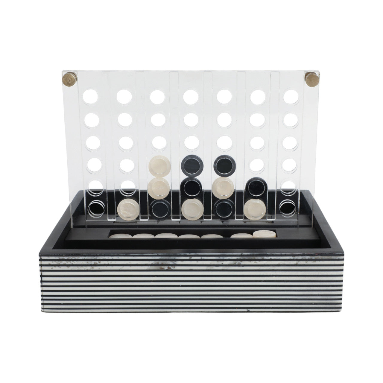 Oxford Black And White 4-in-a-row Game