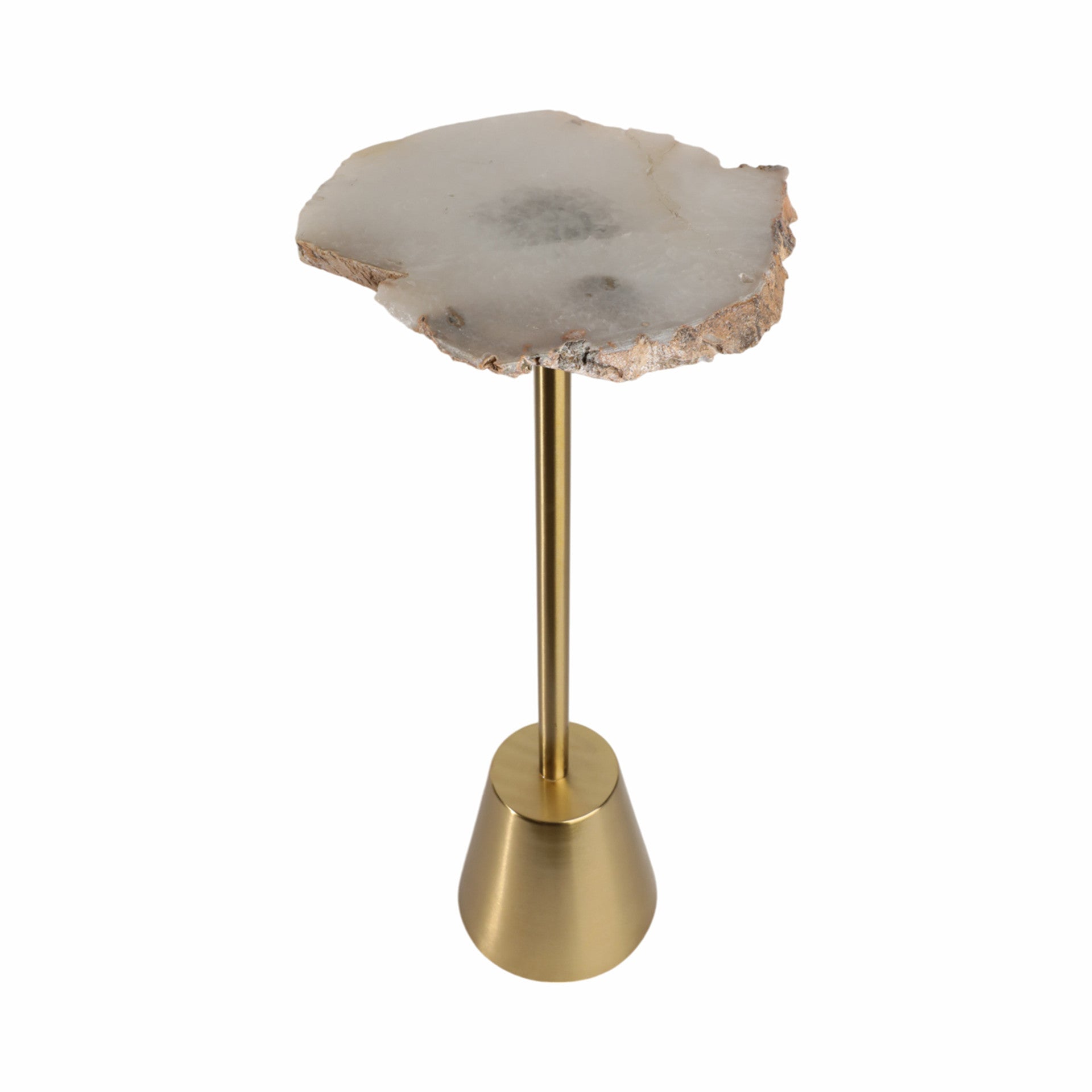 Reykur Tall Raw Agate Table