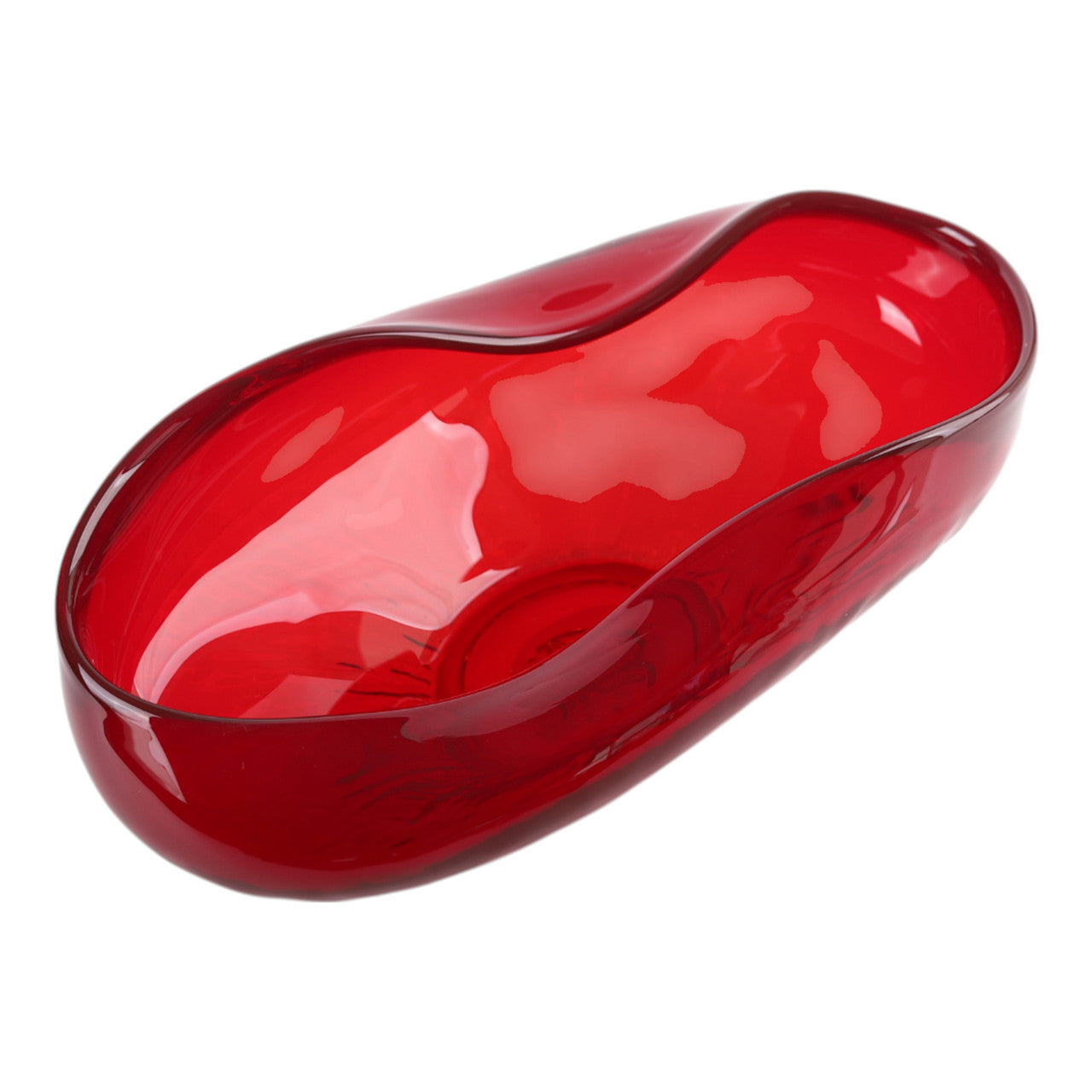 Seward Red Glass Bowl