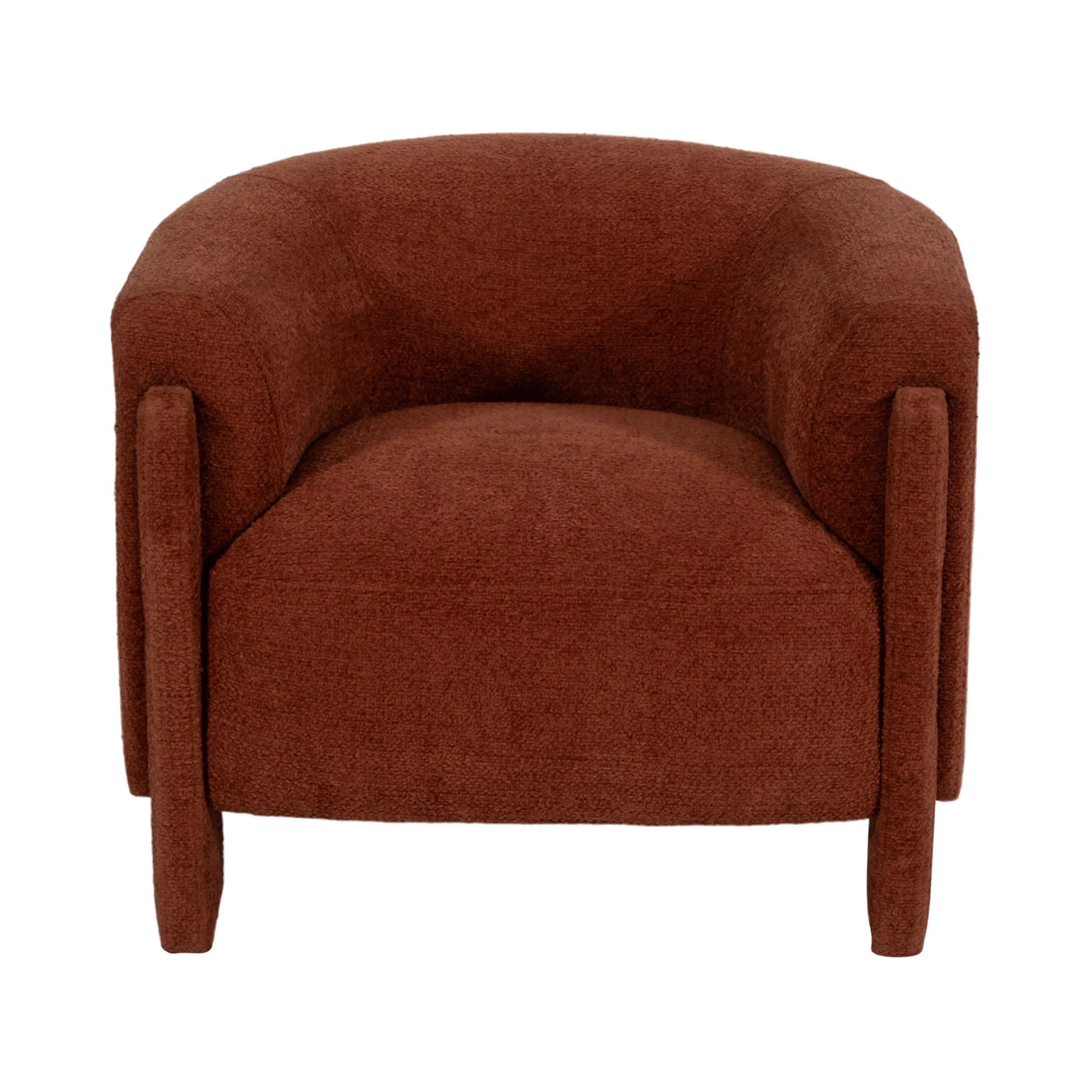 Rust Roundback Chair