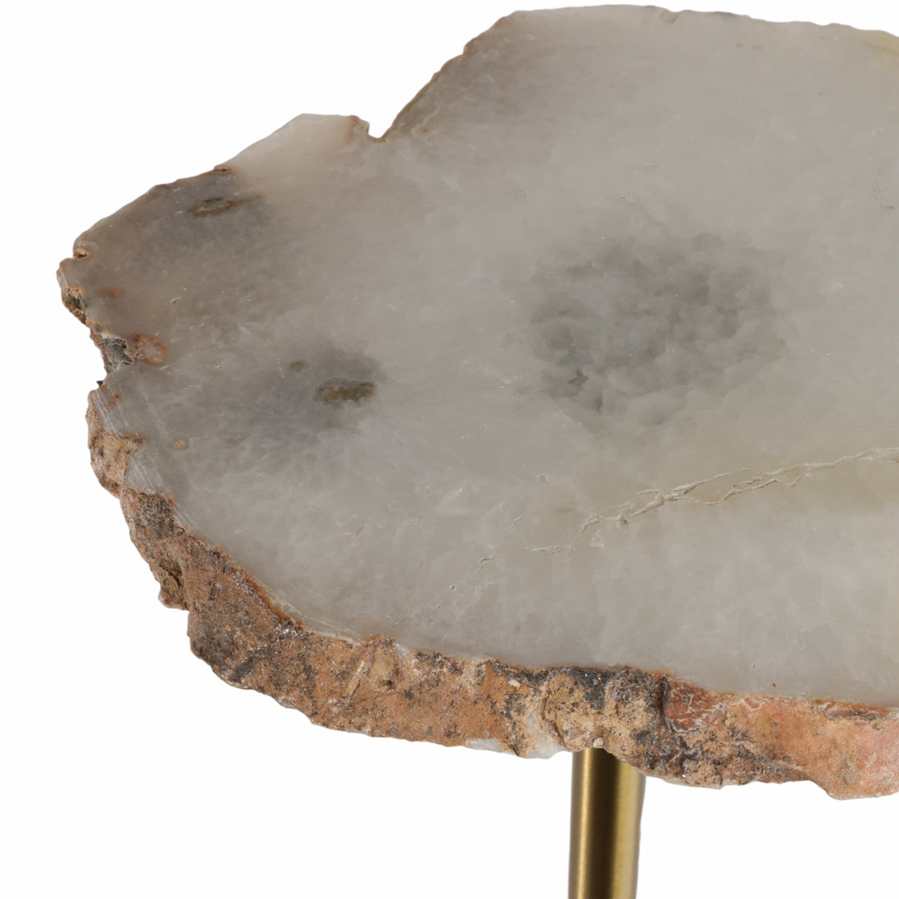 Reykur Tall Raw Agate Table
