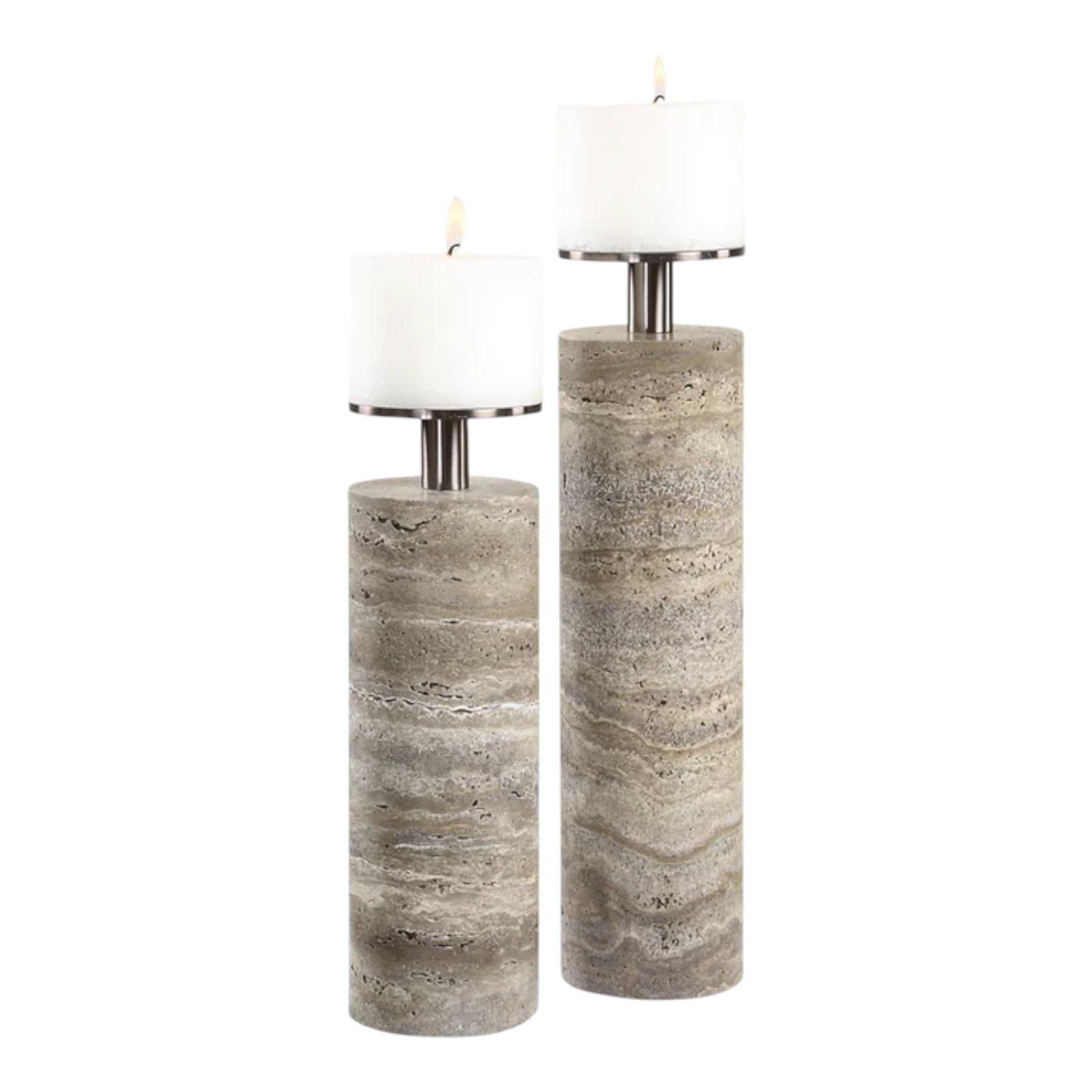 Shadowstone Candleholders