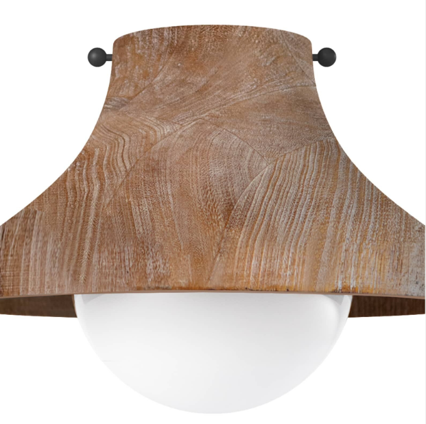 Surfside Wood Flush Mount