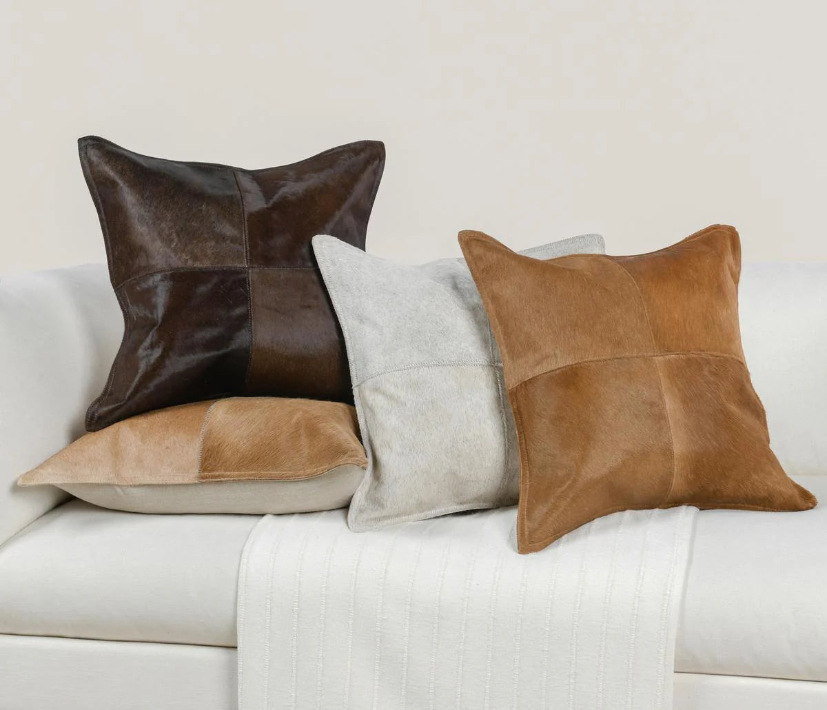 Canada Hide Throw Pillow