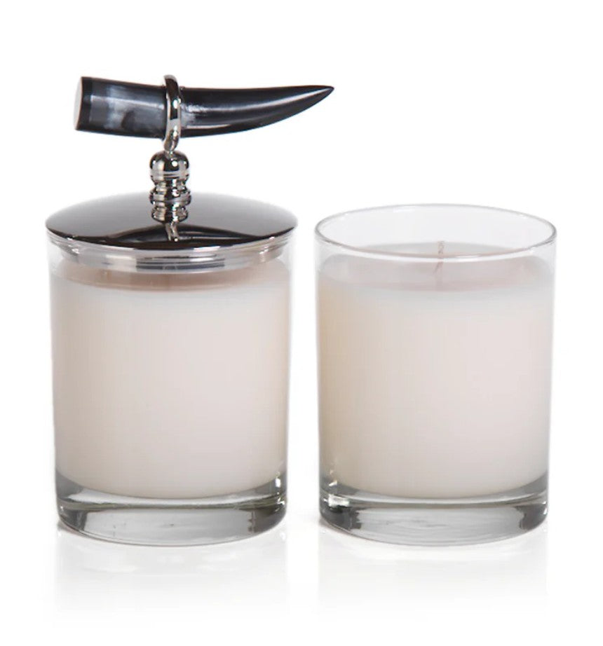 Côte d’Ivoire Scented Candle with Horn Lid