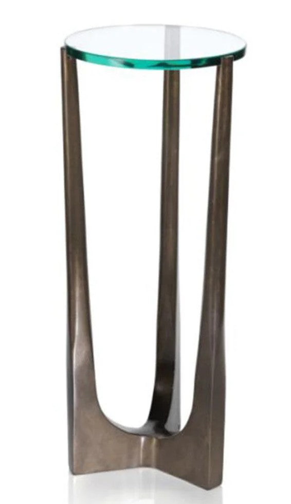 Cortina Drink Table with Glass Top