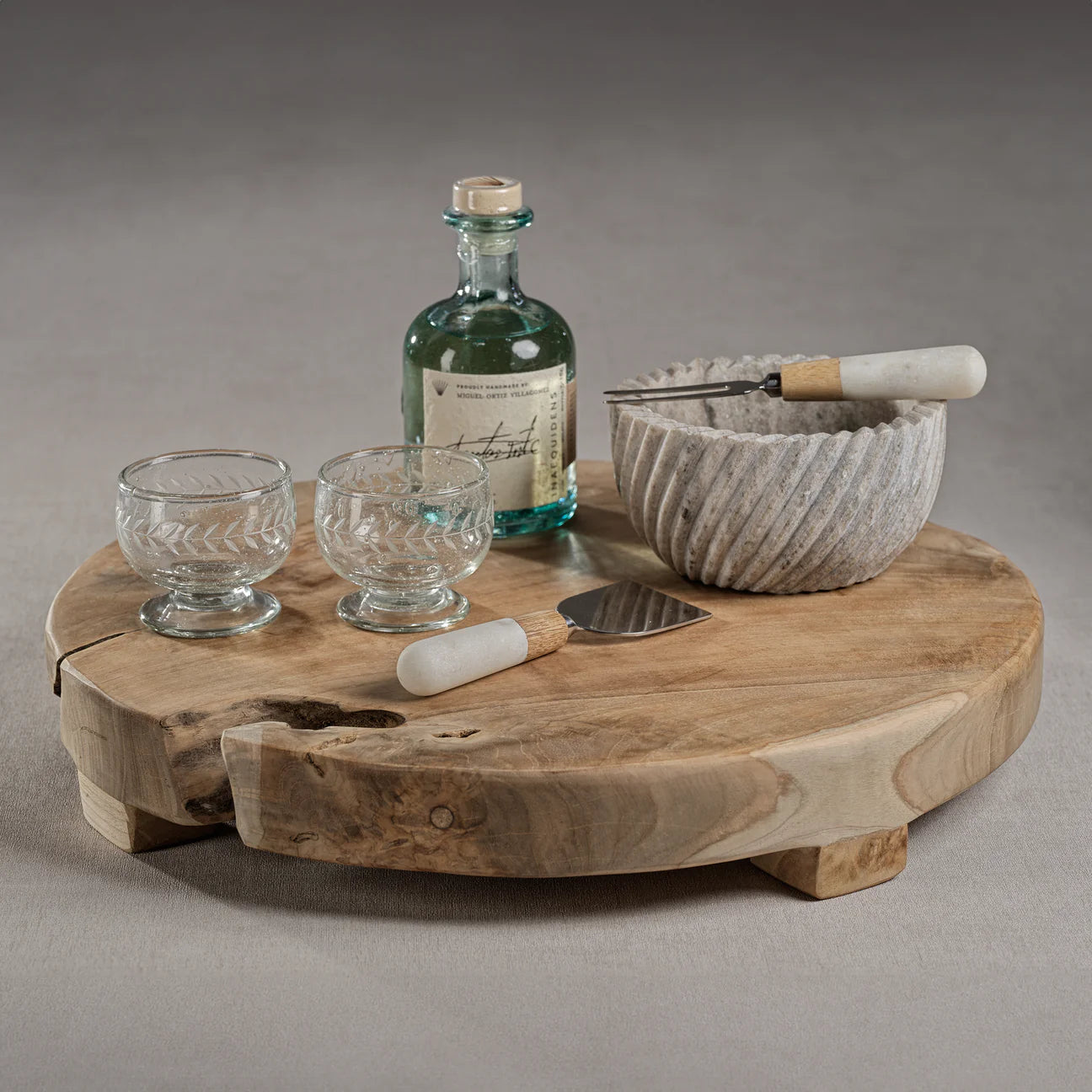 Punta Mita Serenity Teak Charcuterie Board