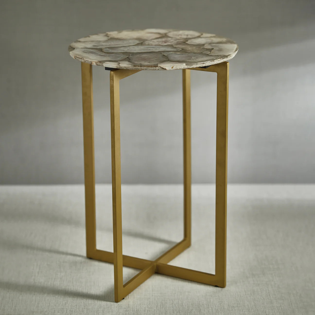 Lucas Agate Accent Table
