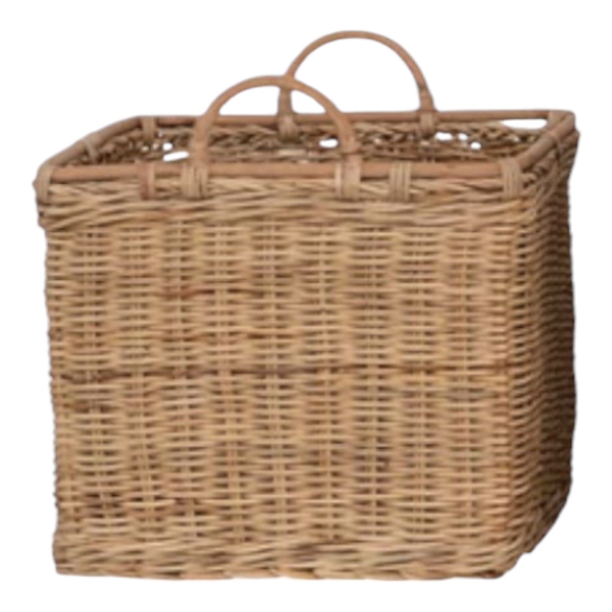 Rattan Basket w/ Handles