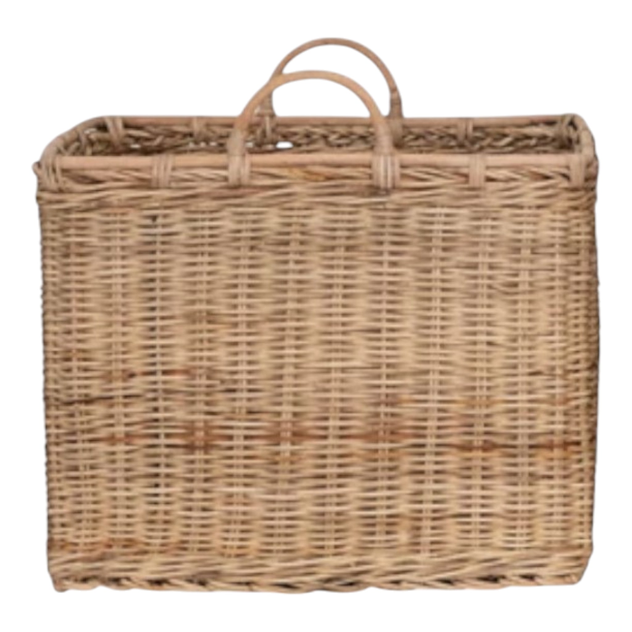 Rattan Basket w/ Handles