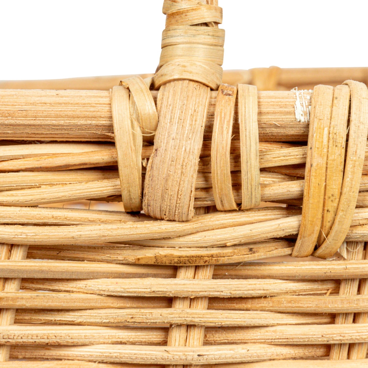 Rattan Basket w/ Handles