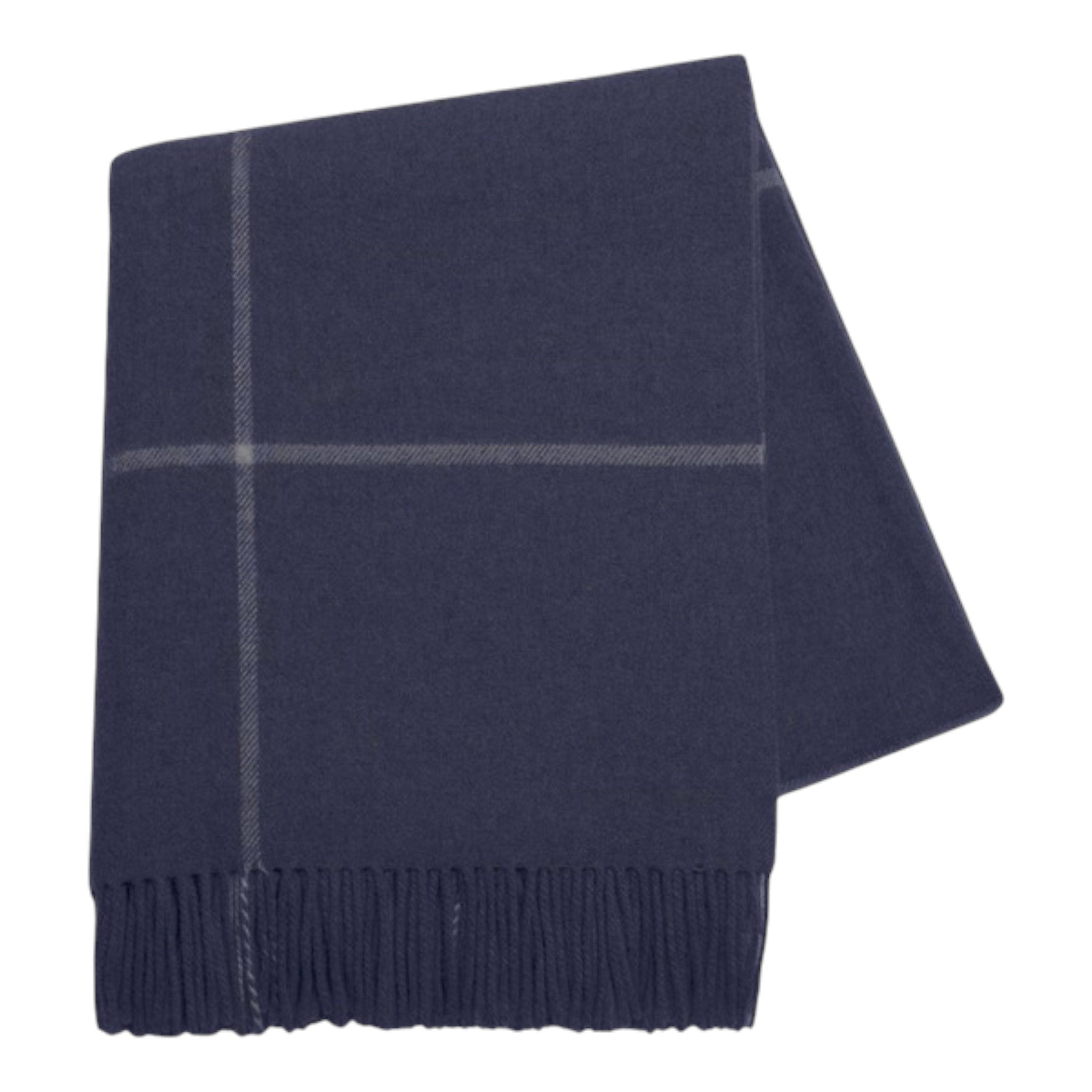 Windowpane Cashmere Throw