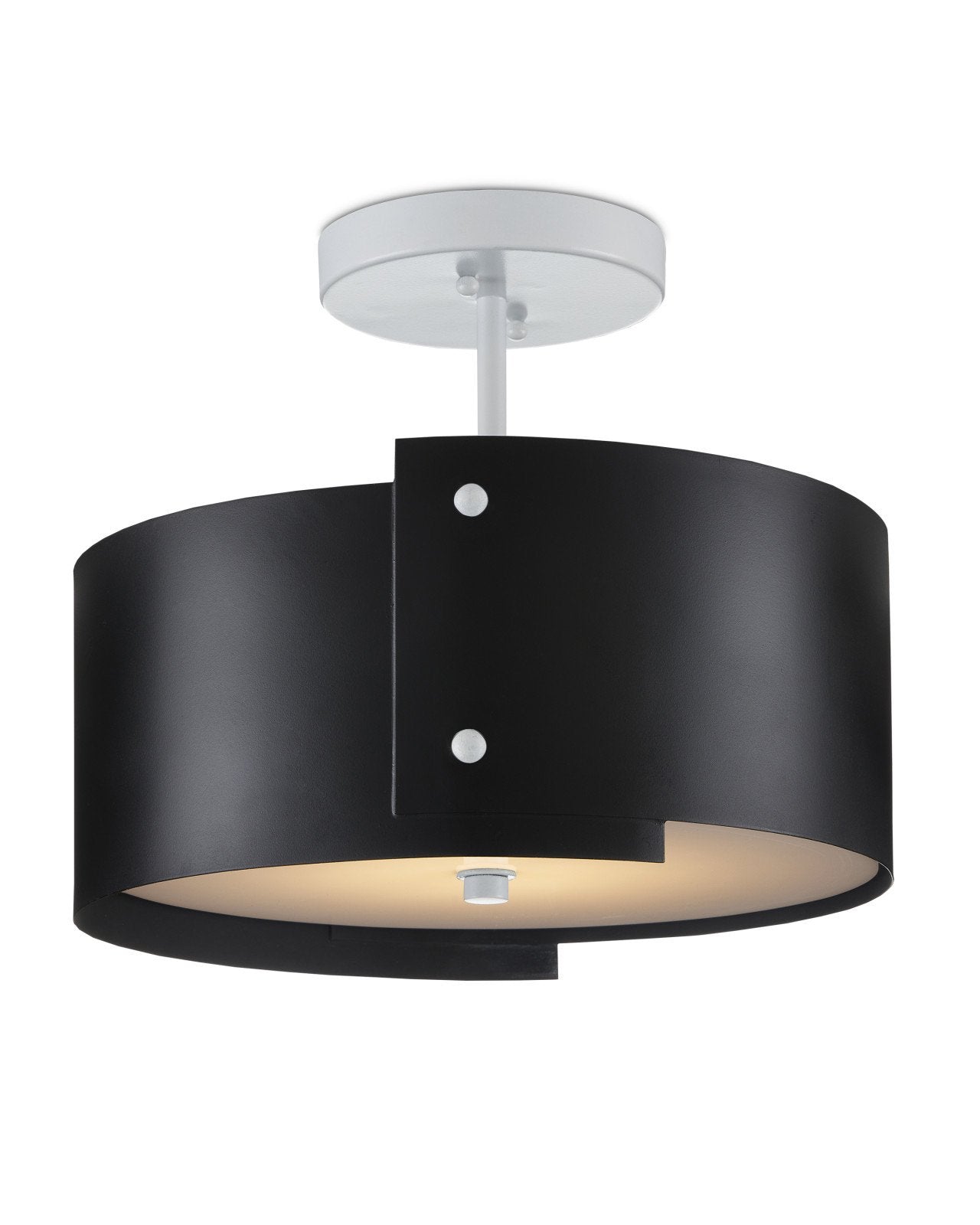 Ritsu Semi-Flush Mount, 3 Color Options