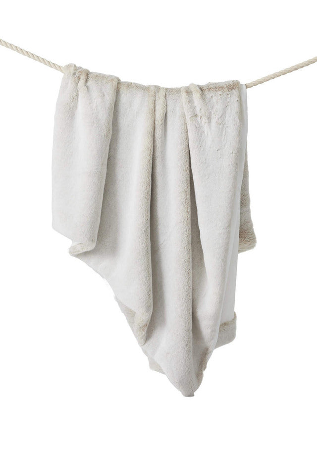 Couture Collection Throw Pearl Mink 
60" x 72"