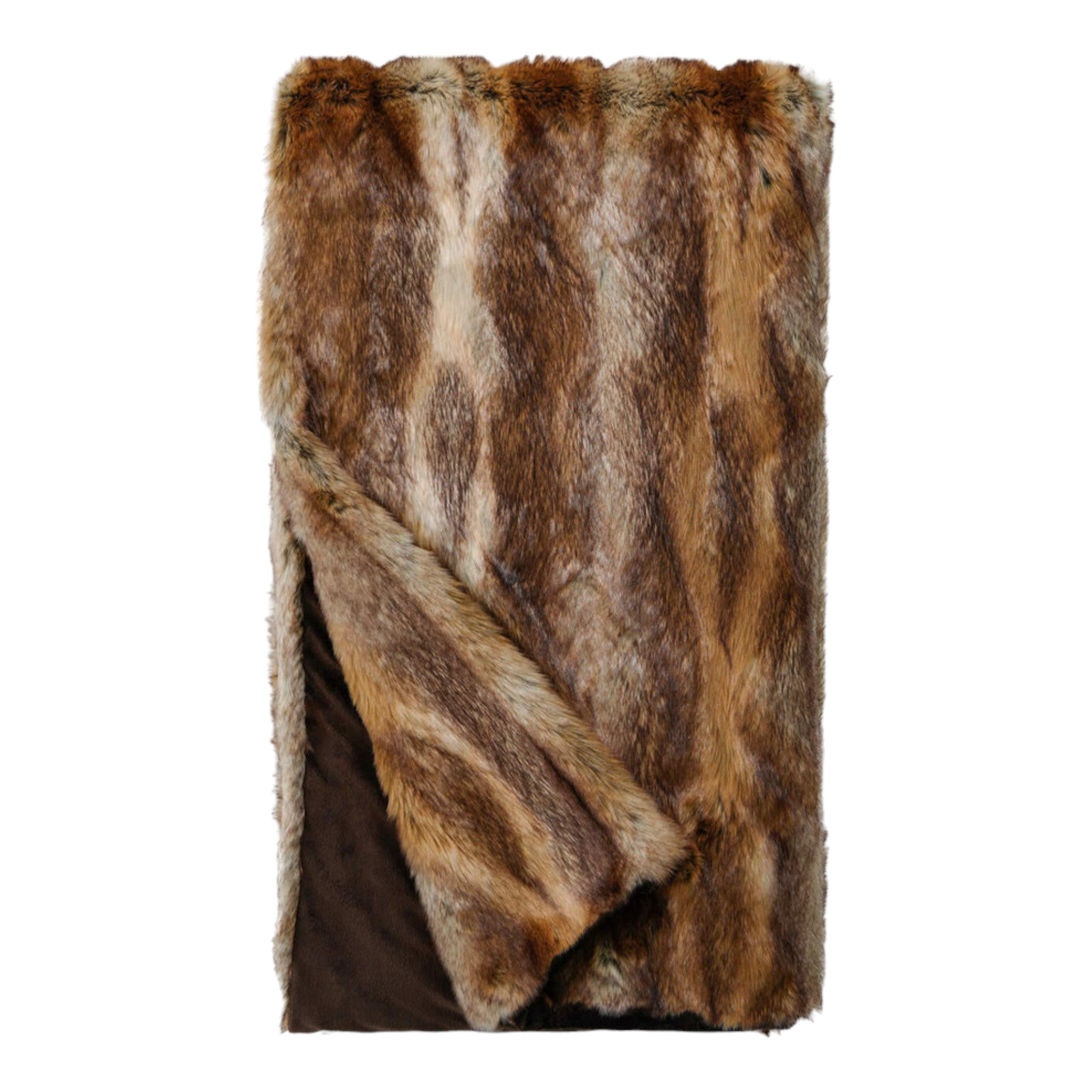 Signature Series Fisher Faux Fur Throws 60" x 72"