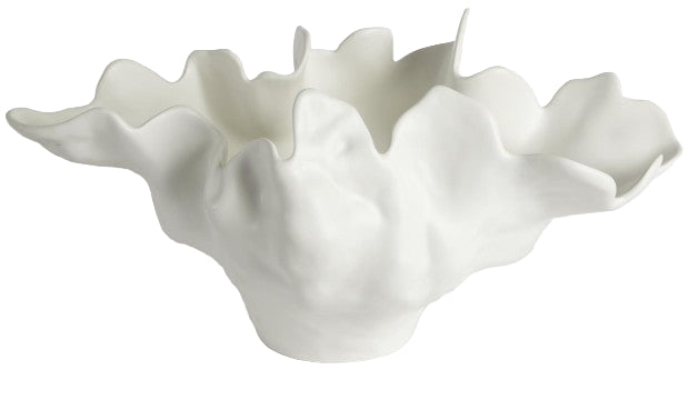 Large Meteor Bowl-Ivory