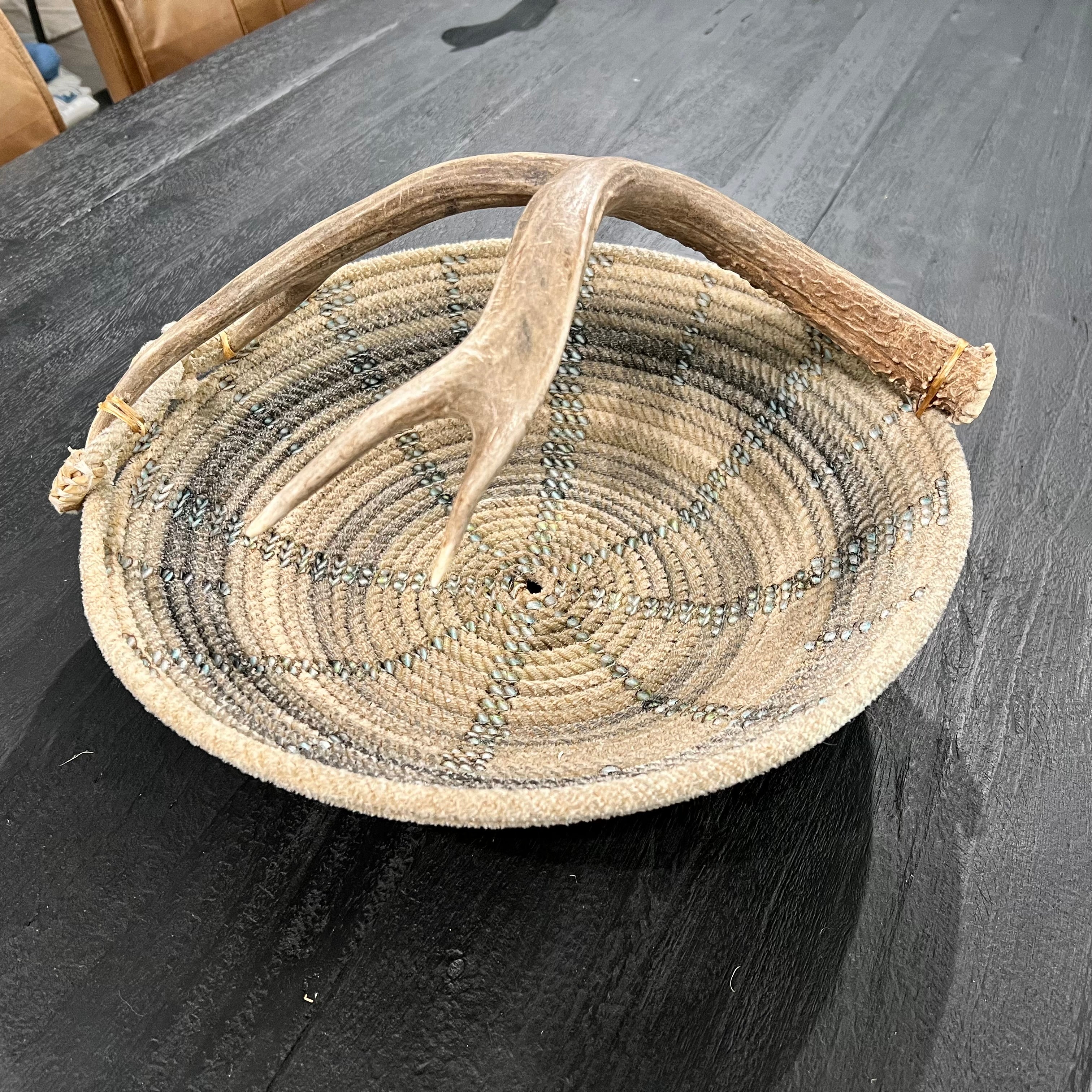 Lariat Antler Rope Baskets
