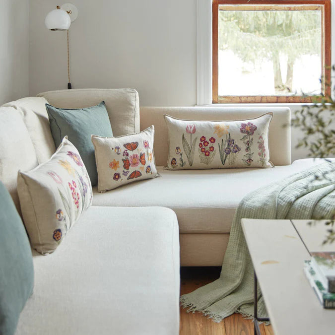 Blooms Pillow 14" x 26"