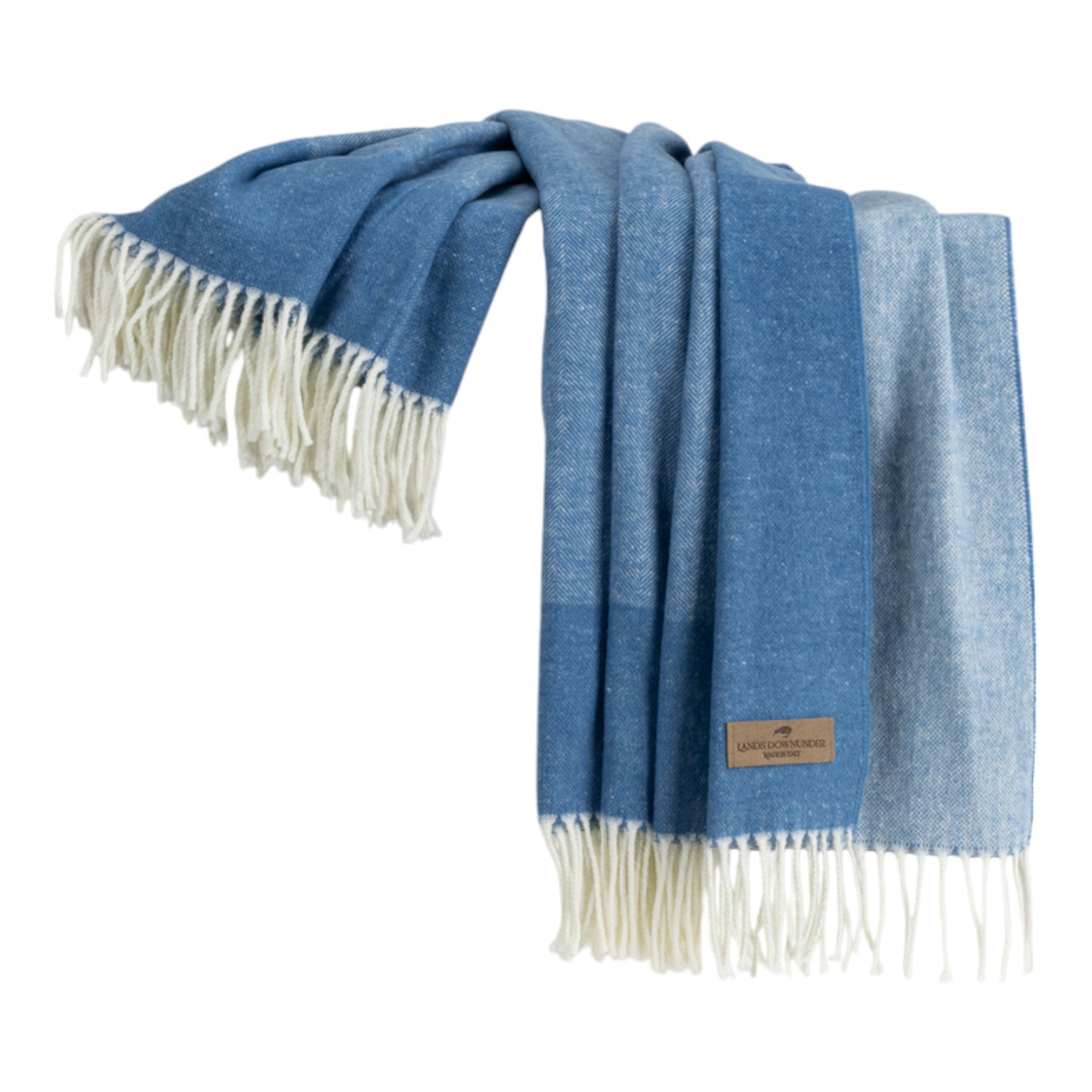 Border Herringbone Throw