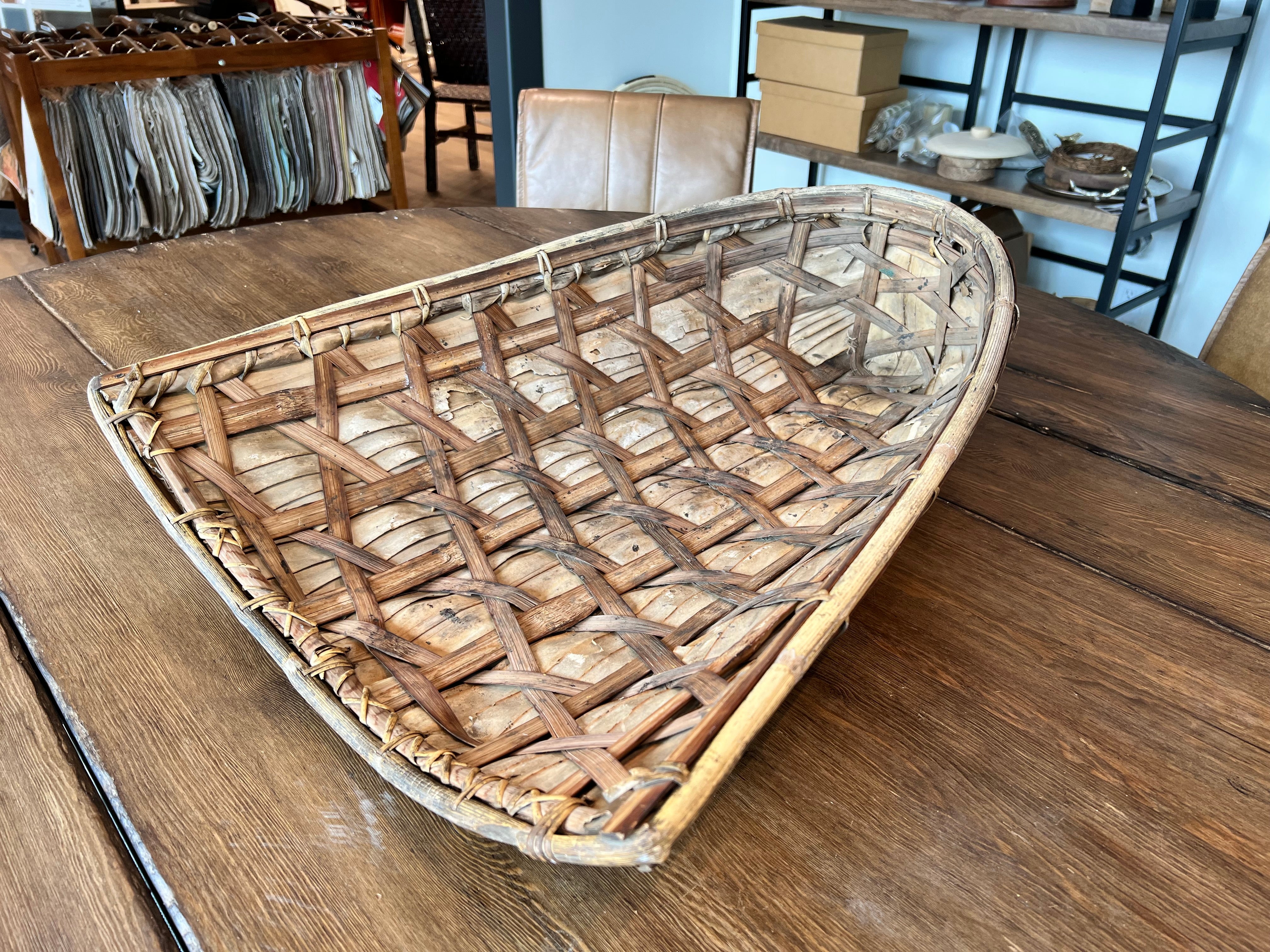 Antique Rice Basket