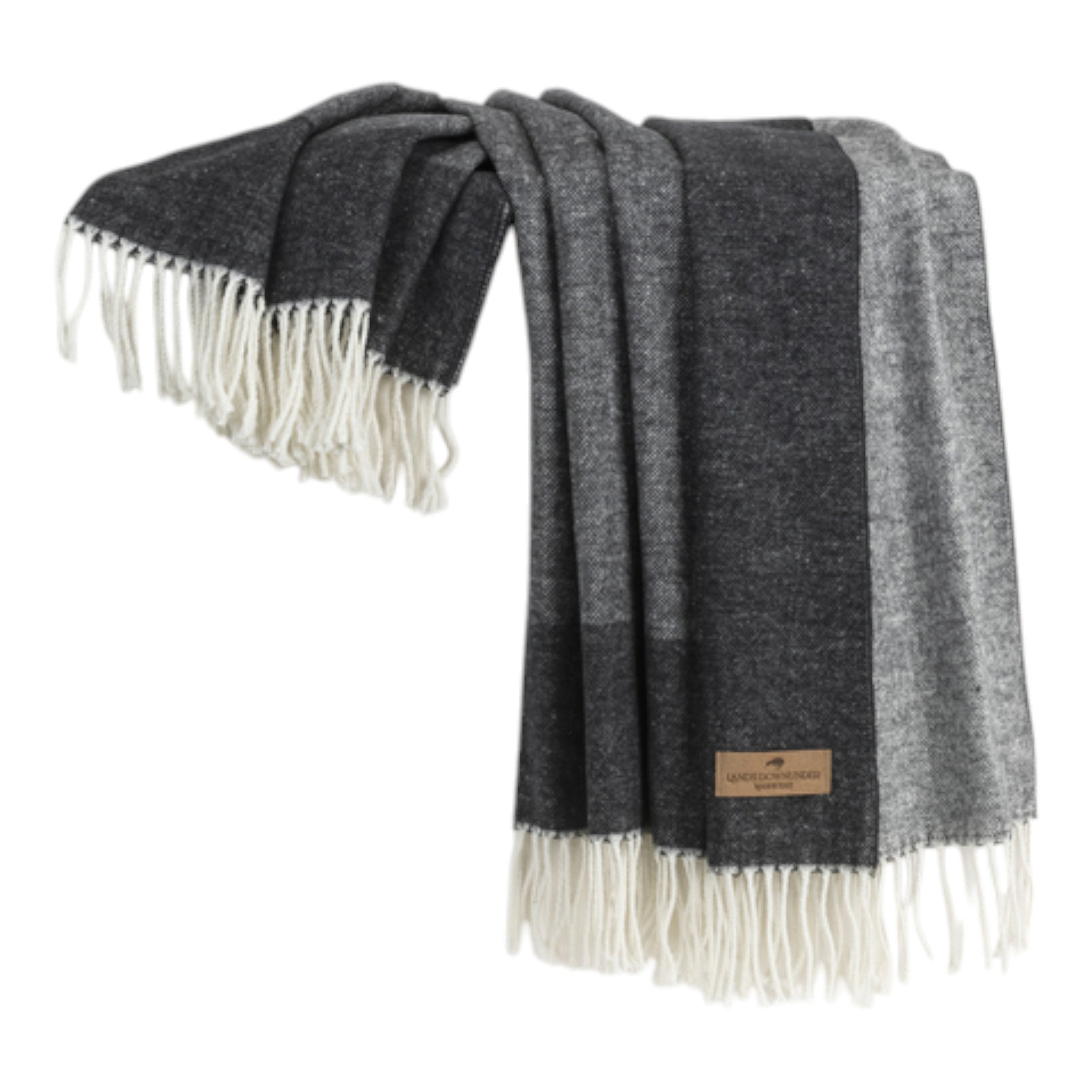 Border Herringbone Throw