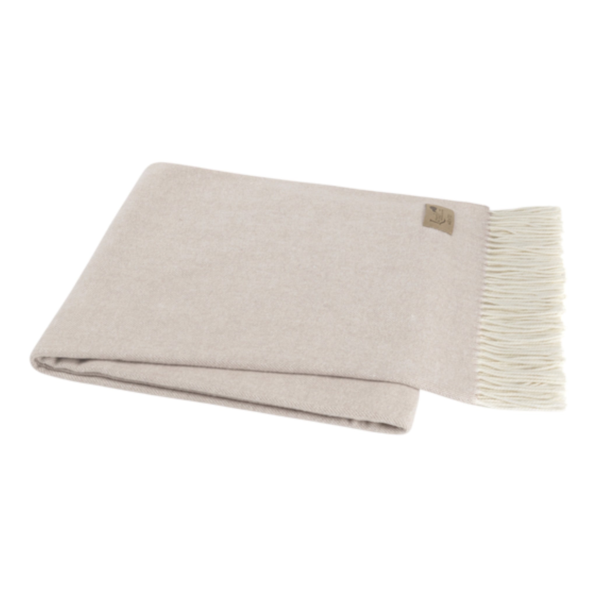 Smokey Mauve Italian Herringbone Throw