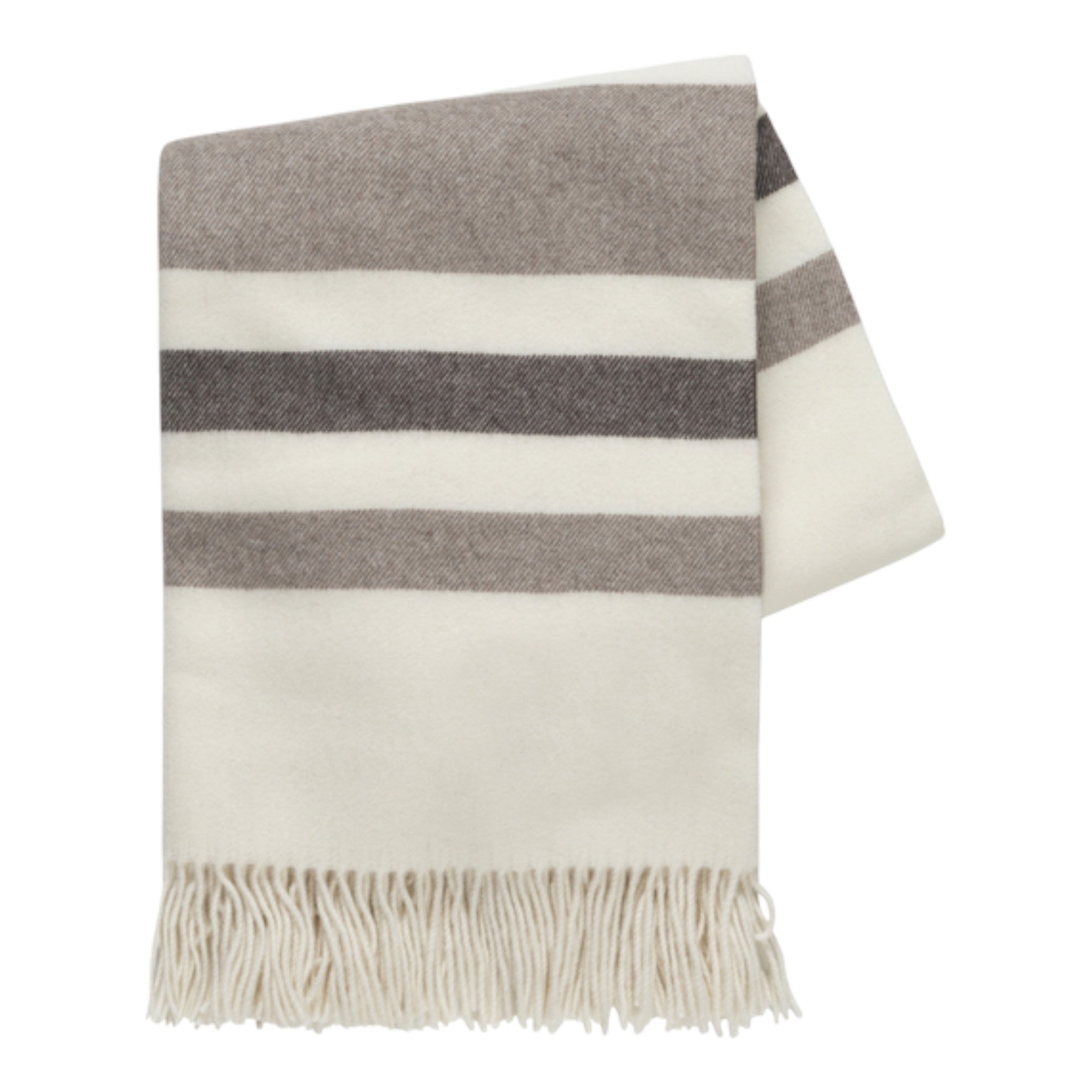 Beige & Taupe Italian Riviera Cashmere Throw
