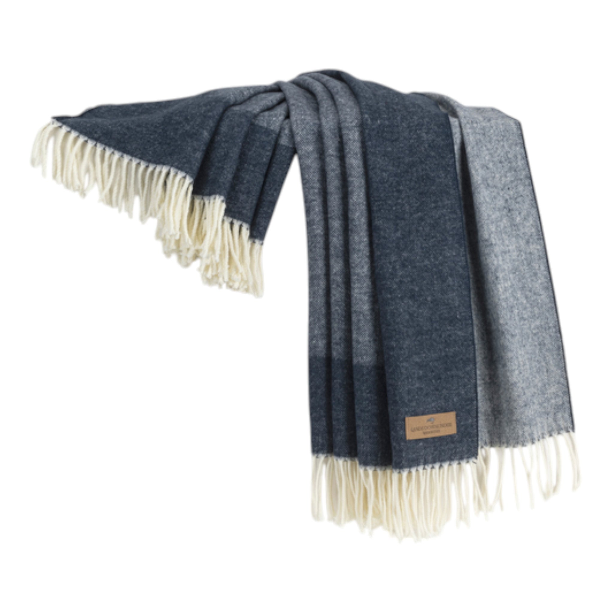 Border Herringbone Throw