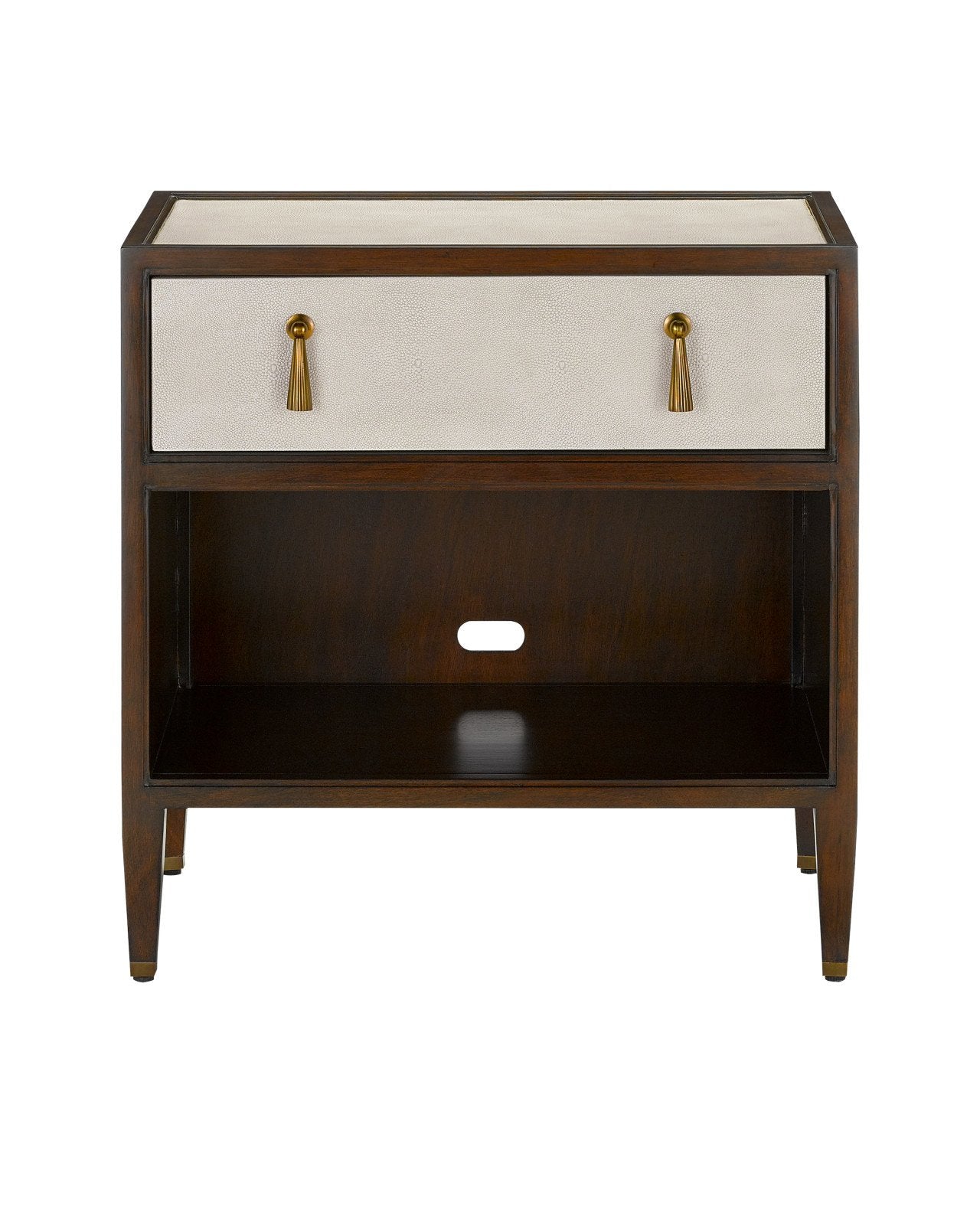 Evie Shagreen Nightstand