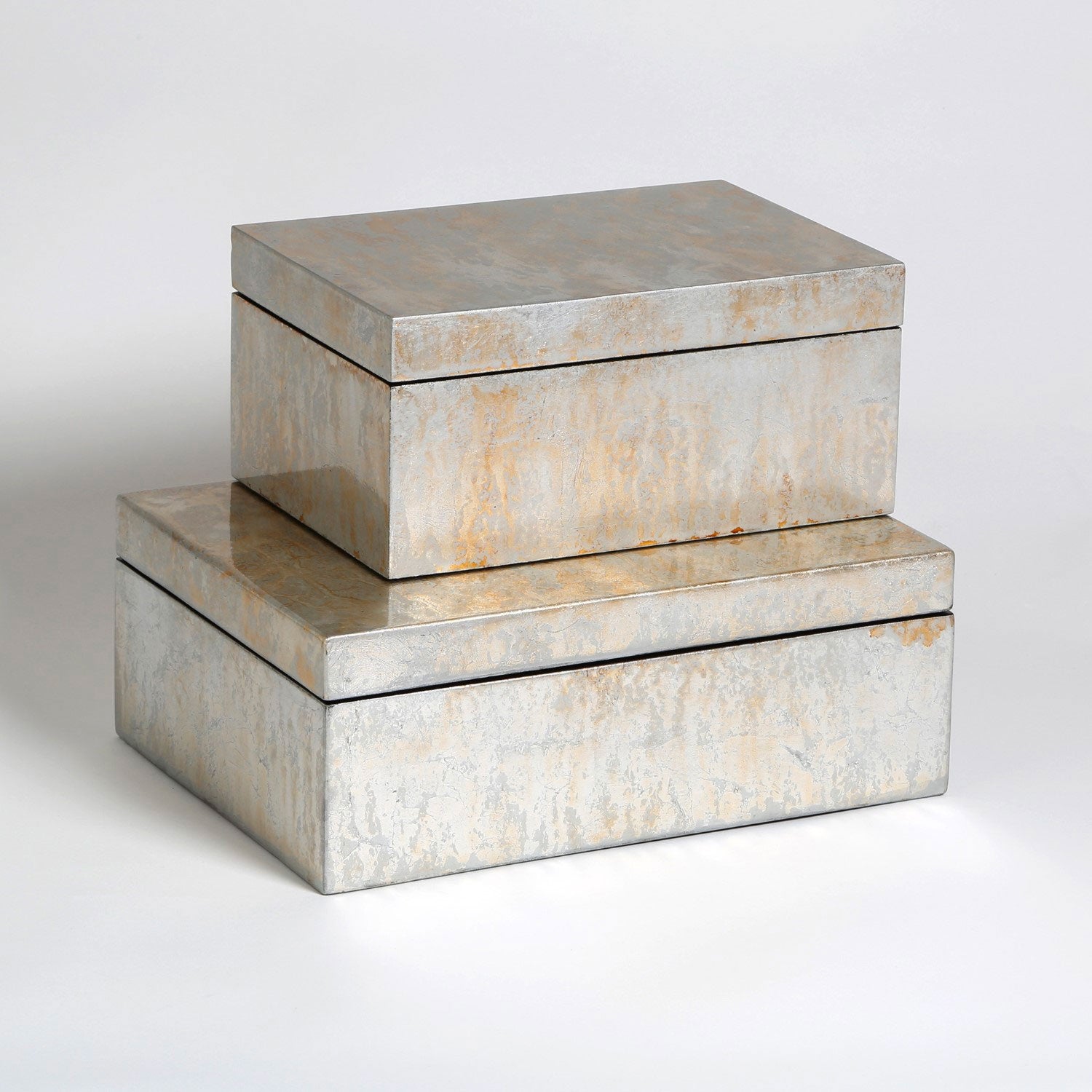 Celeste Champagne & Silver Boxes - Small, Large